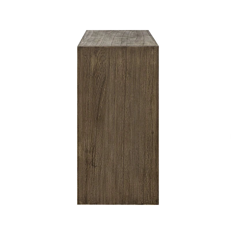 Console en placage de bois massif pour foyer, salon ou entrée