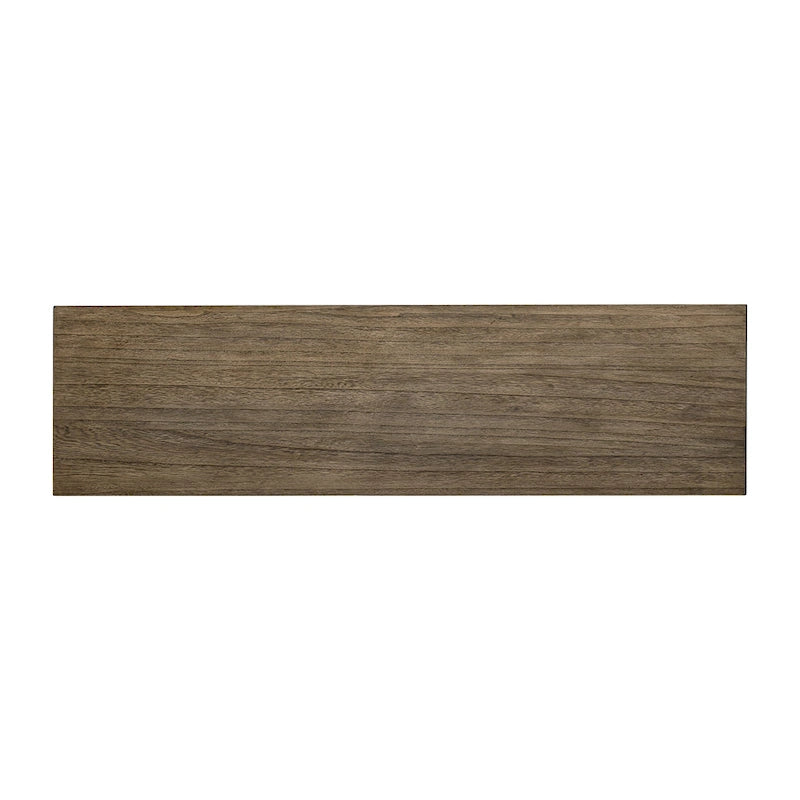 Console en placage de bois massif pour foyer, salon ou entrée