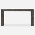 Console de 62 po en placage de bois d'orme