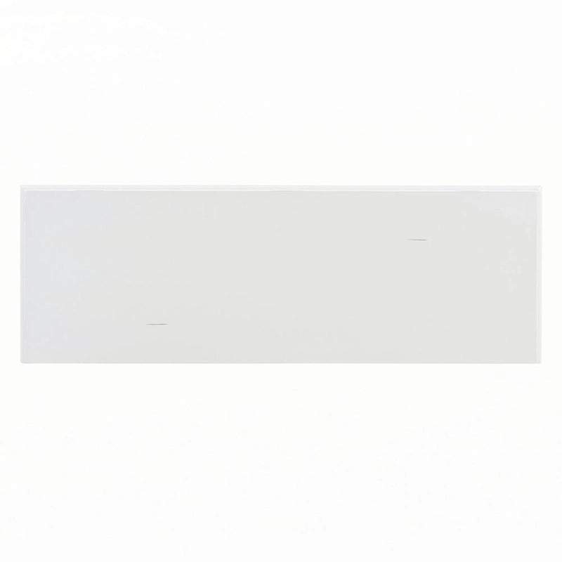 Table d'entrée avec 2 tiroirs (blanc)
