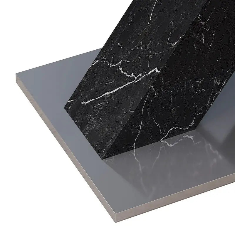 Table à manger carrée moderne 47,24-62,99 L