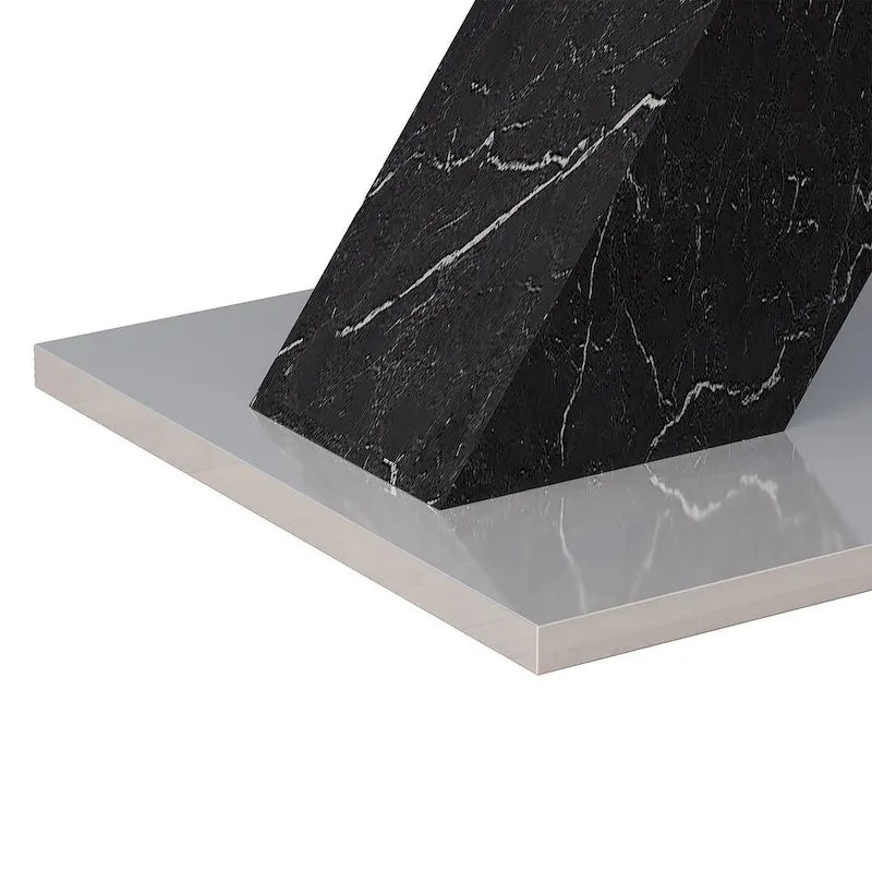 Table à manger carrée moderne 47,24-62,99 L
