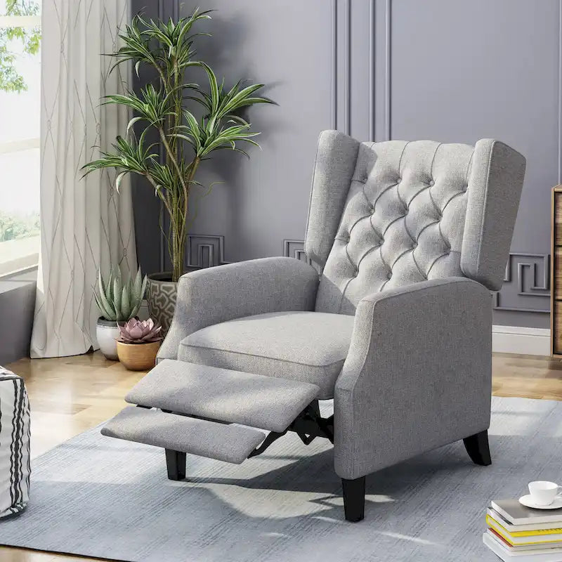 Fauteuil inclinable à oreilles traditionnel