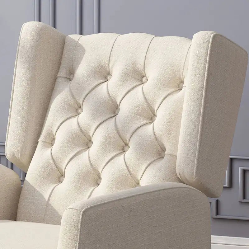 Fauteuil inclinable à oreilles traditionnel