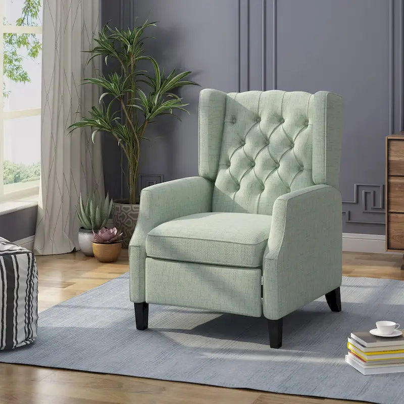 Fauteuil inclinable à oreilles traditionnel