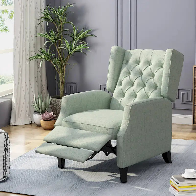 Fauteuil inclinable à oreilles traditionnel