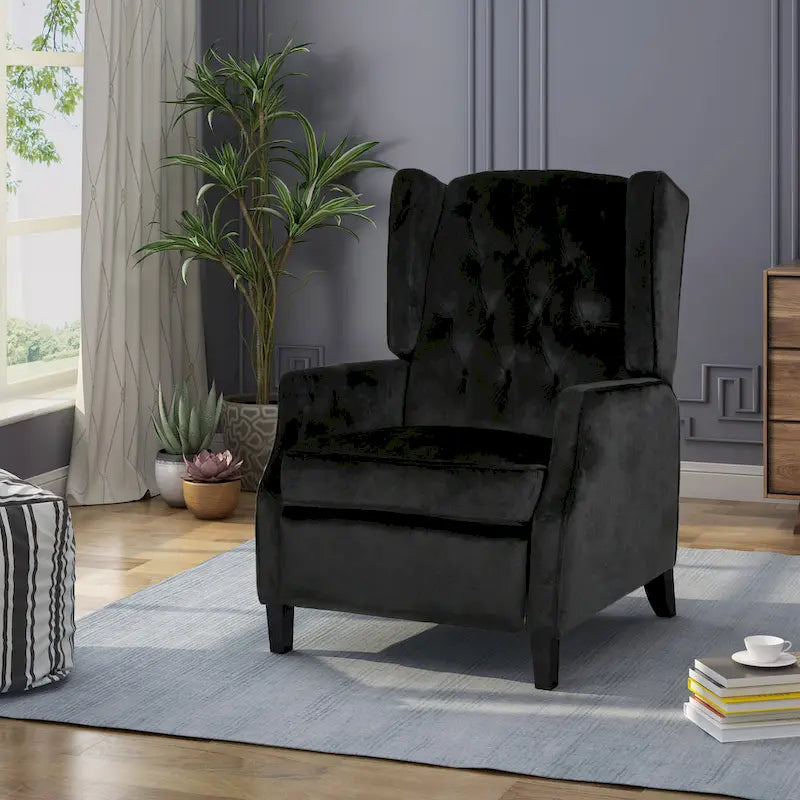 Fauteuil inclinable à oreilles traditionnel
