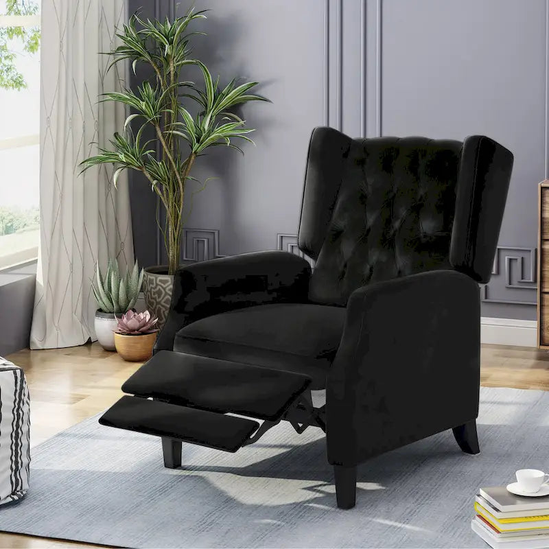 Fauteuil inclinable à oreilles traditionnel