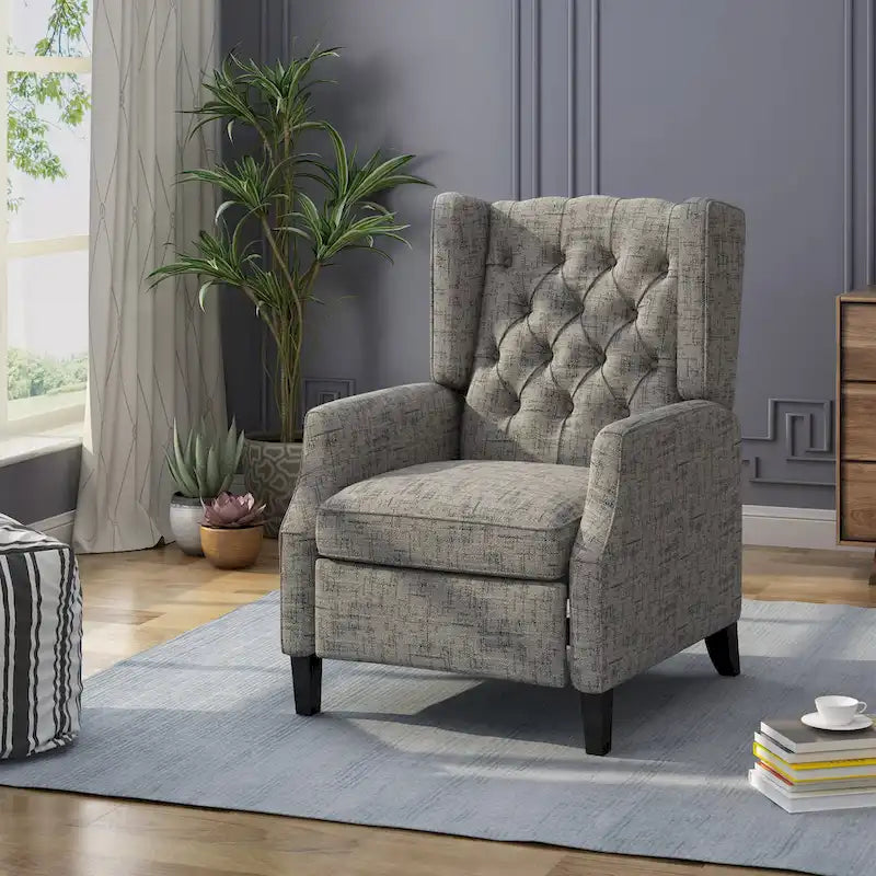 Fauteuil inclinable à oreilles traditionnel