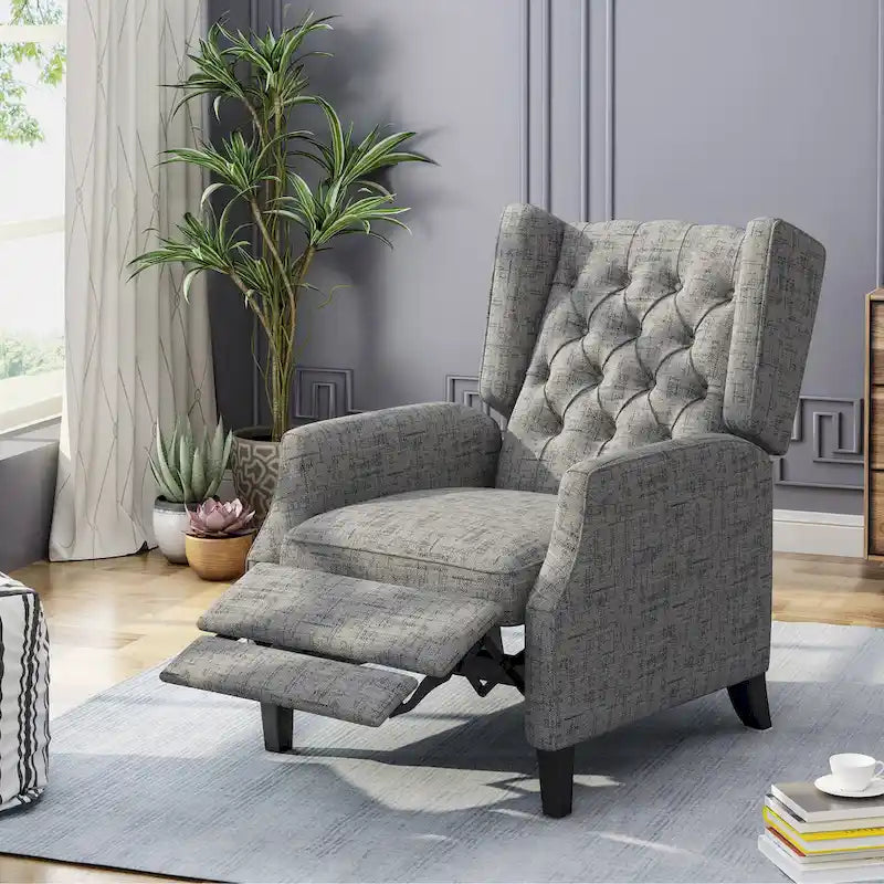 Fauteuil inclinable à oreilles traditionnel