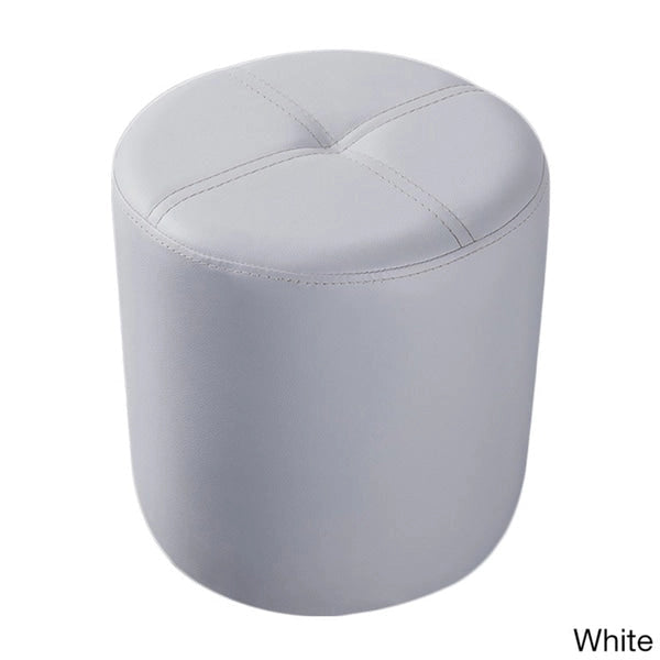 Tabouret ottoman rond rembourré
