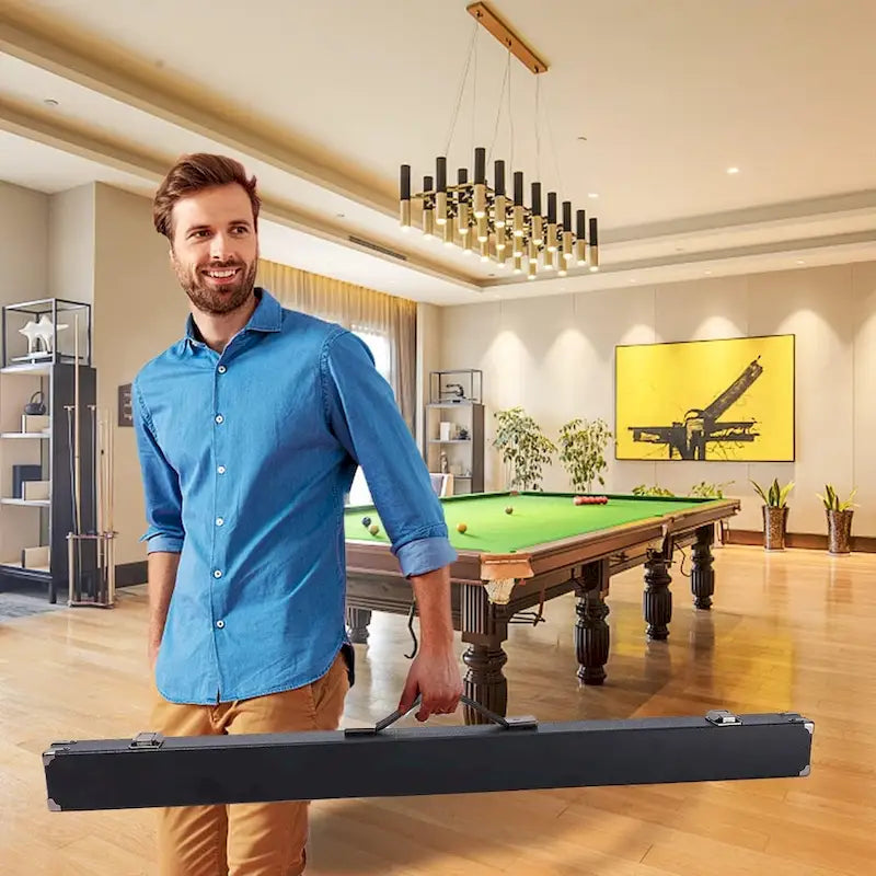 Étui rigide pour queue de billard – Étui de 1/2 pour 1 fût/1 flèche