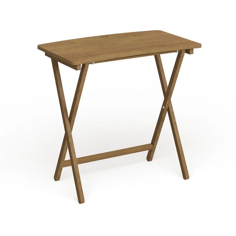 Table plateau pliable en bois massif