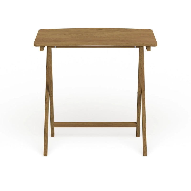 Table plateau pliable en bois massif