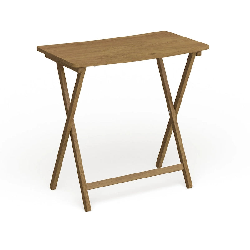 Table plateau pliable en bois massif
