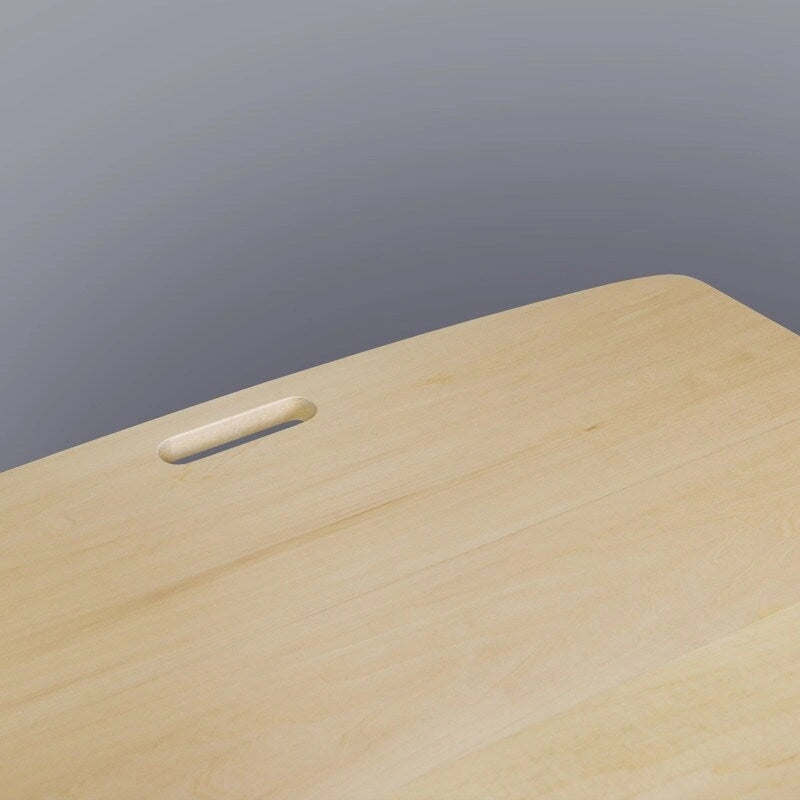 Table plateau pliable en bois massif