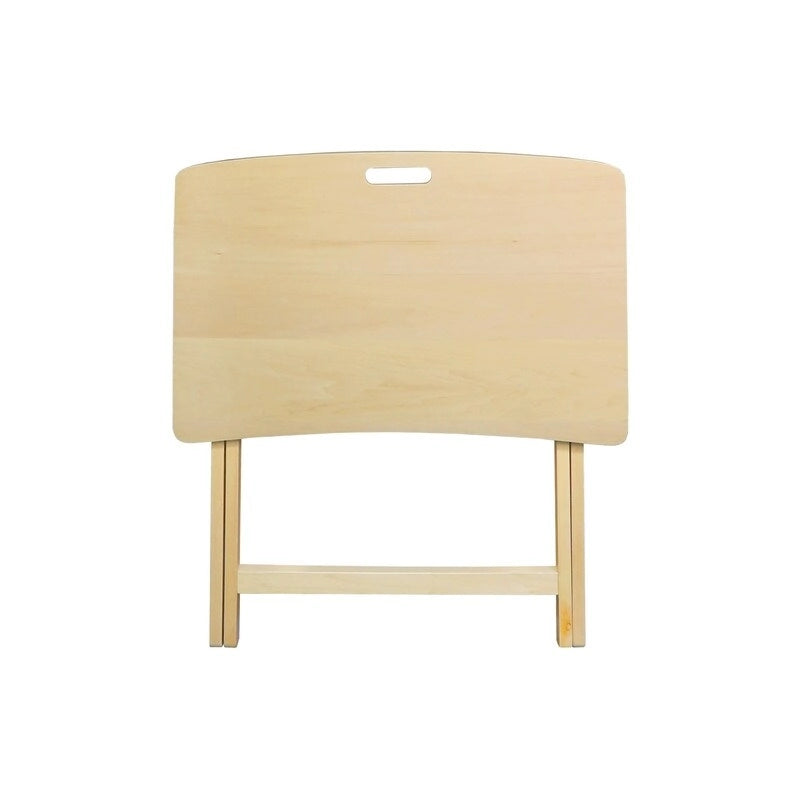 Table plateau pliable en bois massif
