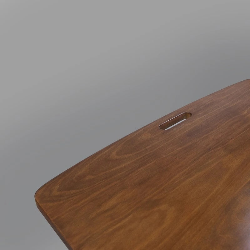 Table plateau pliable en bois massif