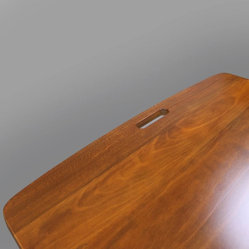 Table plateau pliable en bois massif