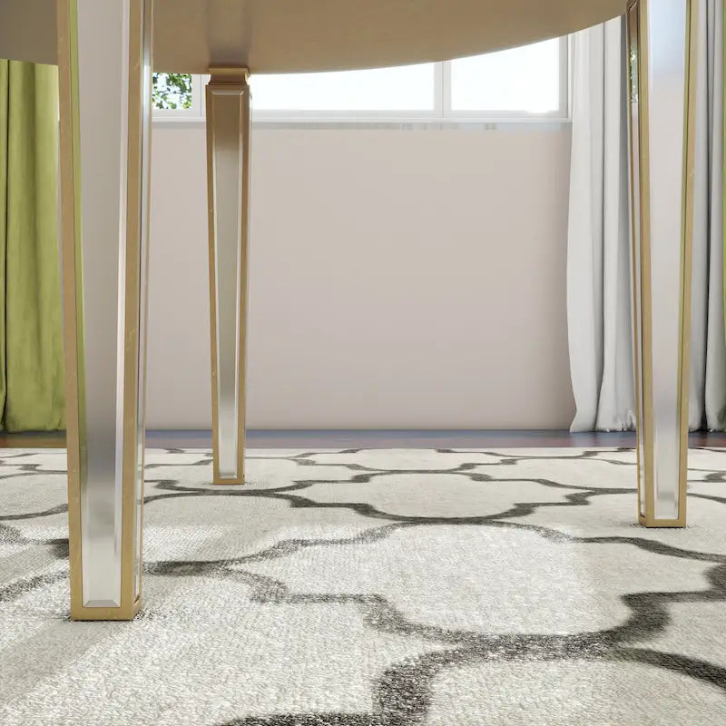 Table à manger ronde contemporaine