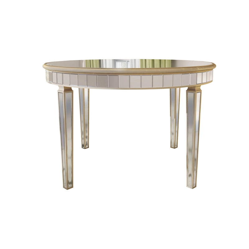 Table à manger ronde contemporaine