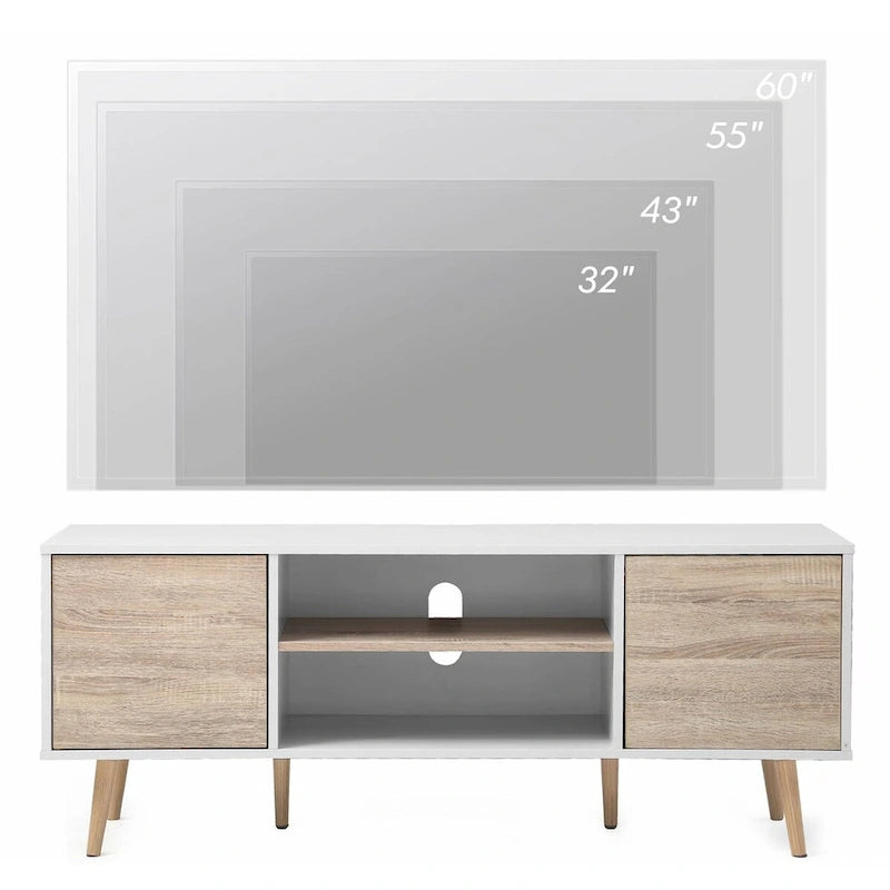 Meuble TV pour téléviseurs de 32 à 60 pouces - 42 pouces
