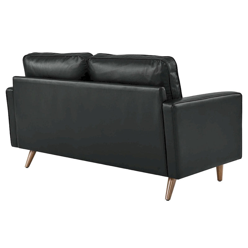 Causeuse en cuir