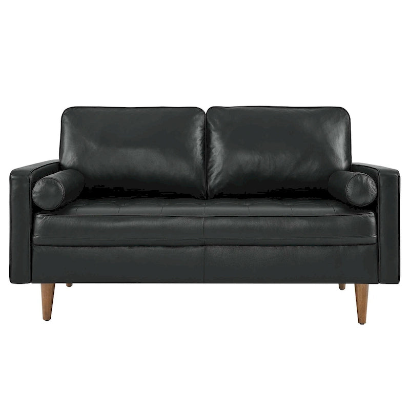 Causeuse en cuir