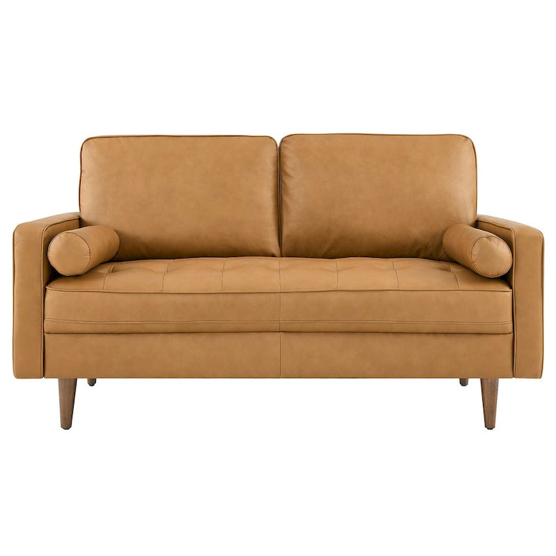 Causeuse en cuir