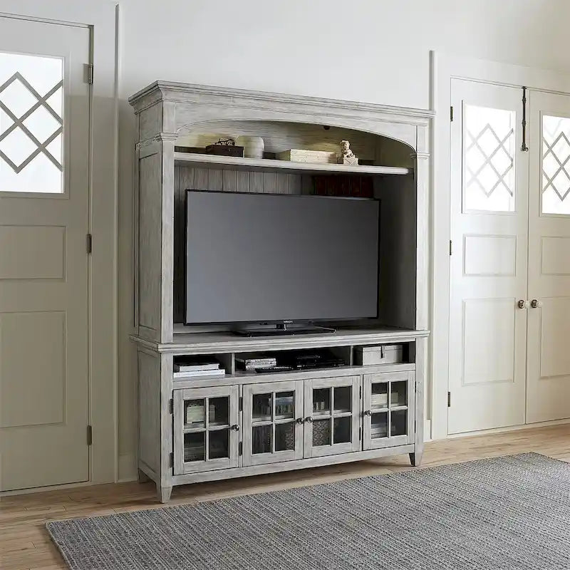 Meuble TV Blanc Antique Collection Tobacco
