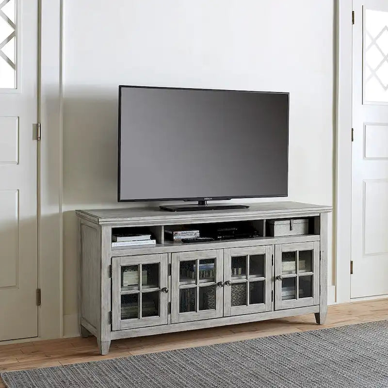 Meuble TV Blanc Antique Collection Tobacco