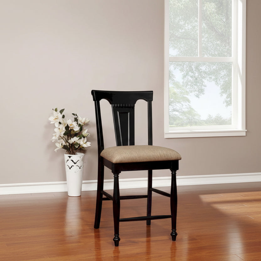 Kis Country Solid Wood Counter Height Chairs (Set of 2) by Furniture of America