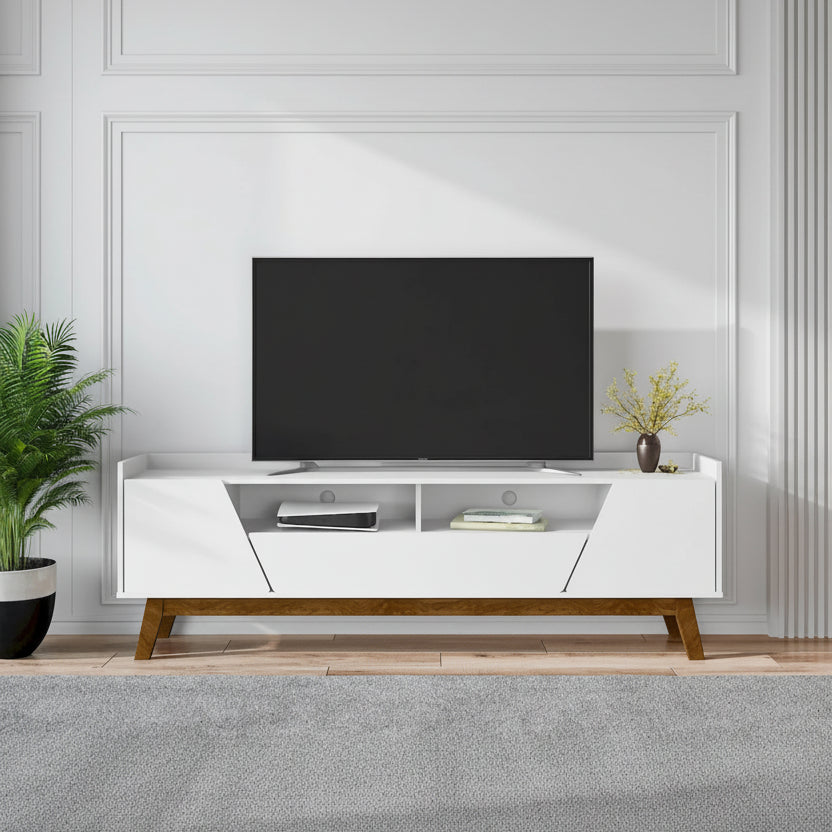 Manhattan Comfort Mid Century Marcus 70.86 In. TV Stand