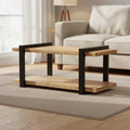 vidaXL TV Stand 35.4x15.7x15.7 Rough Mango Wood