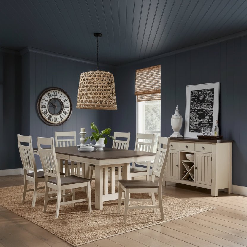 Simply Solid Bronwyn Solid Wood 8-piece Dining Collection